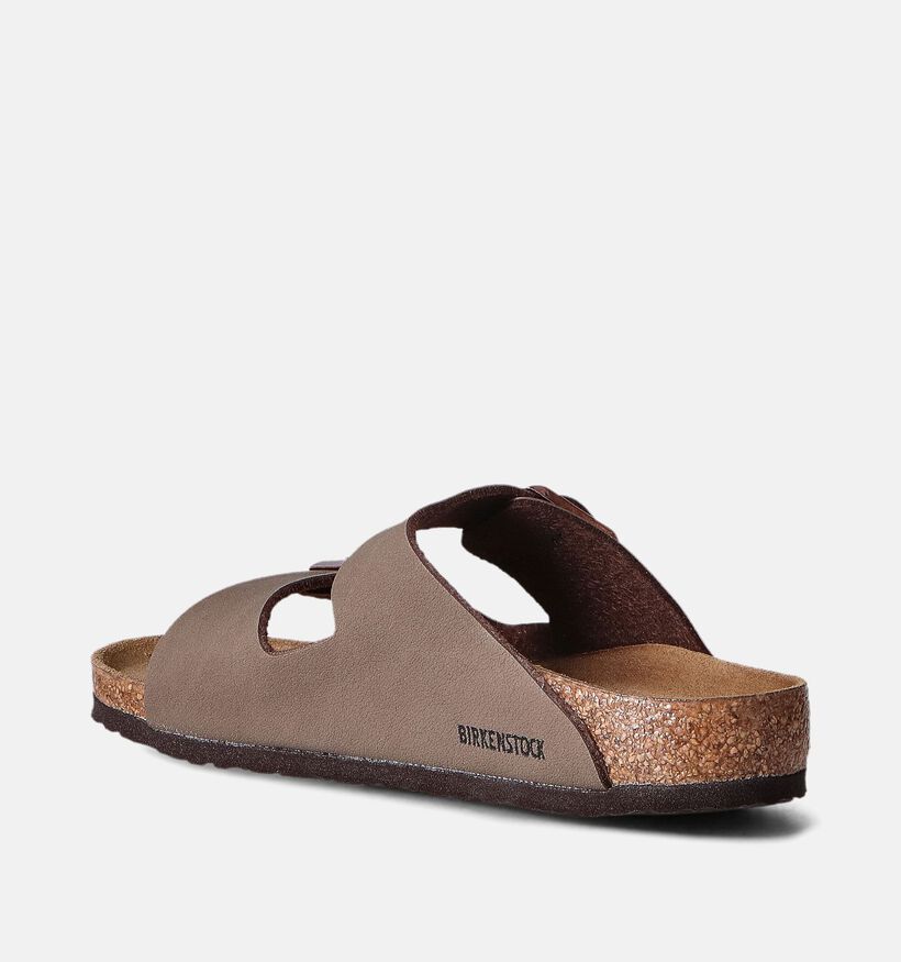 Birkenstock Arizona Bruine Slippers voor jongens, meisjes (352395)