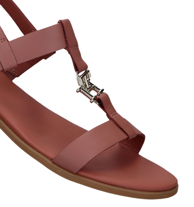 Tommy Hilfiger Flat Sandales en Brun pour femmes (336404)