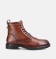 Via Borgo Boots &agrave; lacets en Cognac pour hommes (379284)