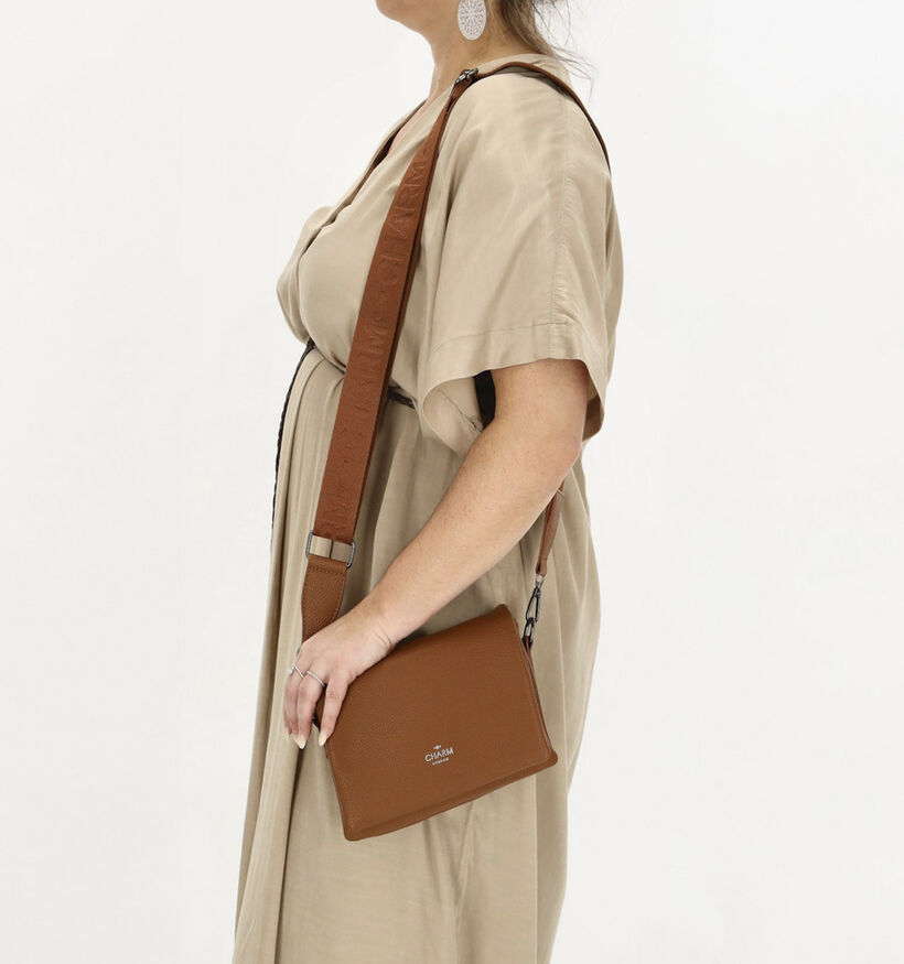 Charm London Pentonville Cognac Crossbodytas voor dames (374412)