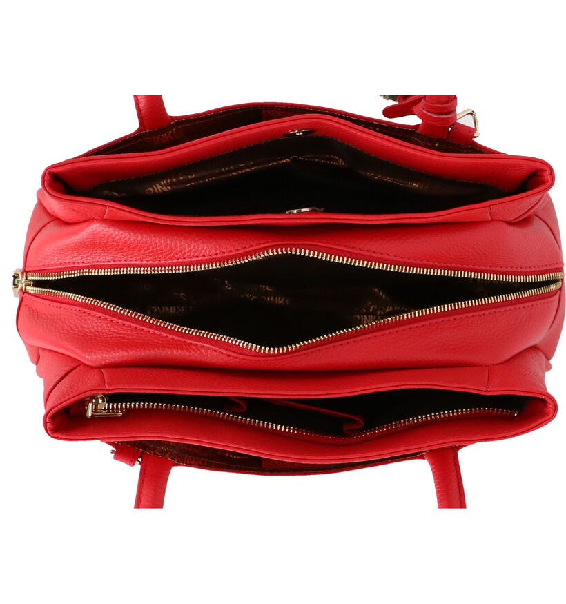 Crinkles Lila Handtas in leer (295303)