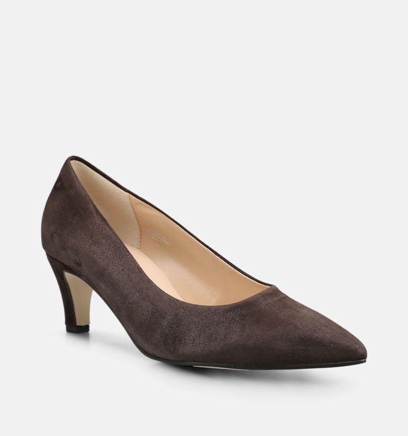 Gabor Donkerbruine Pump voor dames (377279)