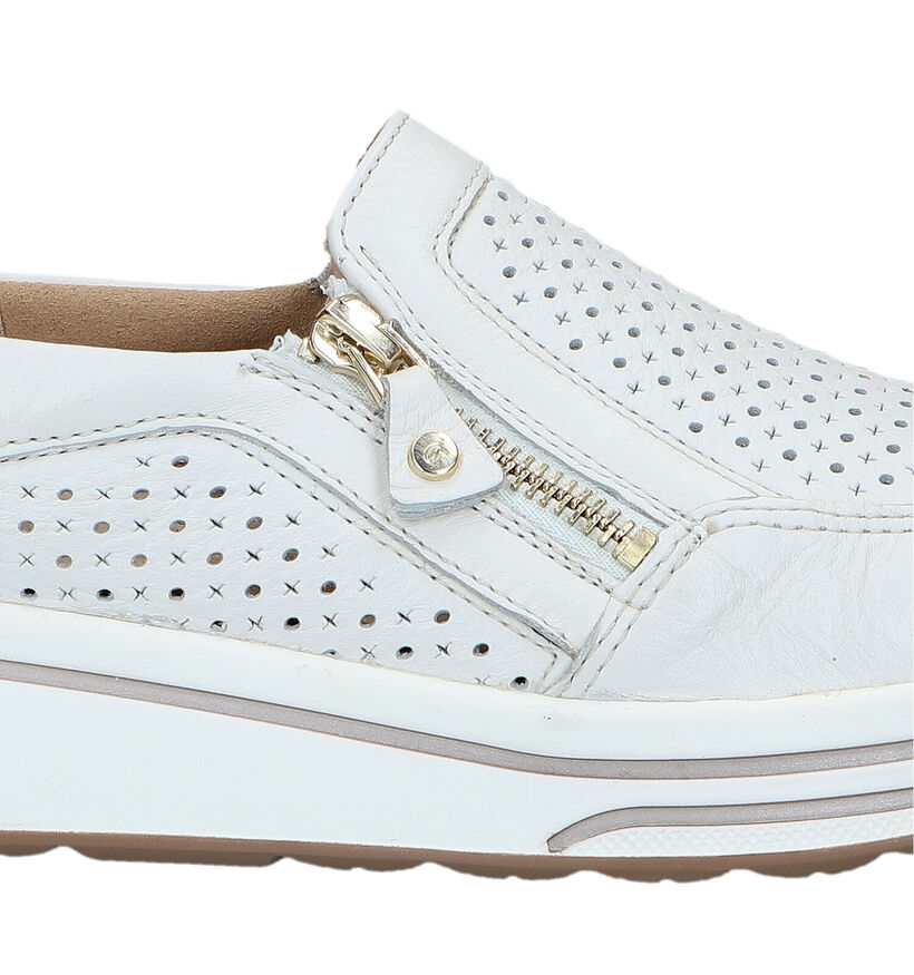 Ara Sapporo 2.0 Chaussures sans lacets en Blanc pour femmes (321901) - pour semelles orthopédiques