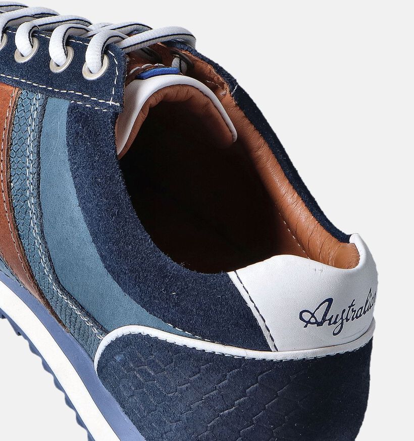 Australian Camaro Chaussure à lacets décontractées en Bleu pour hommes (353962) - pour semelles orthopédiques