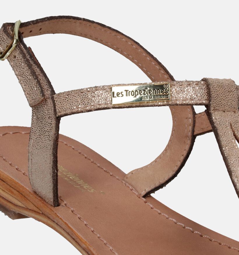 Les Tropeziennes Hamat Gouden Sandalen voor dames (335300)