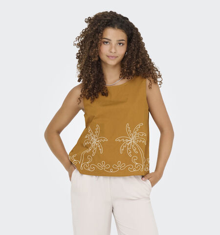 Débardeur marron