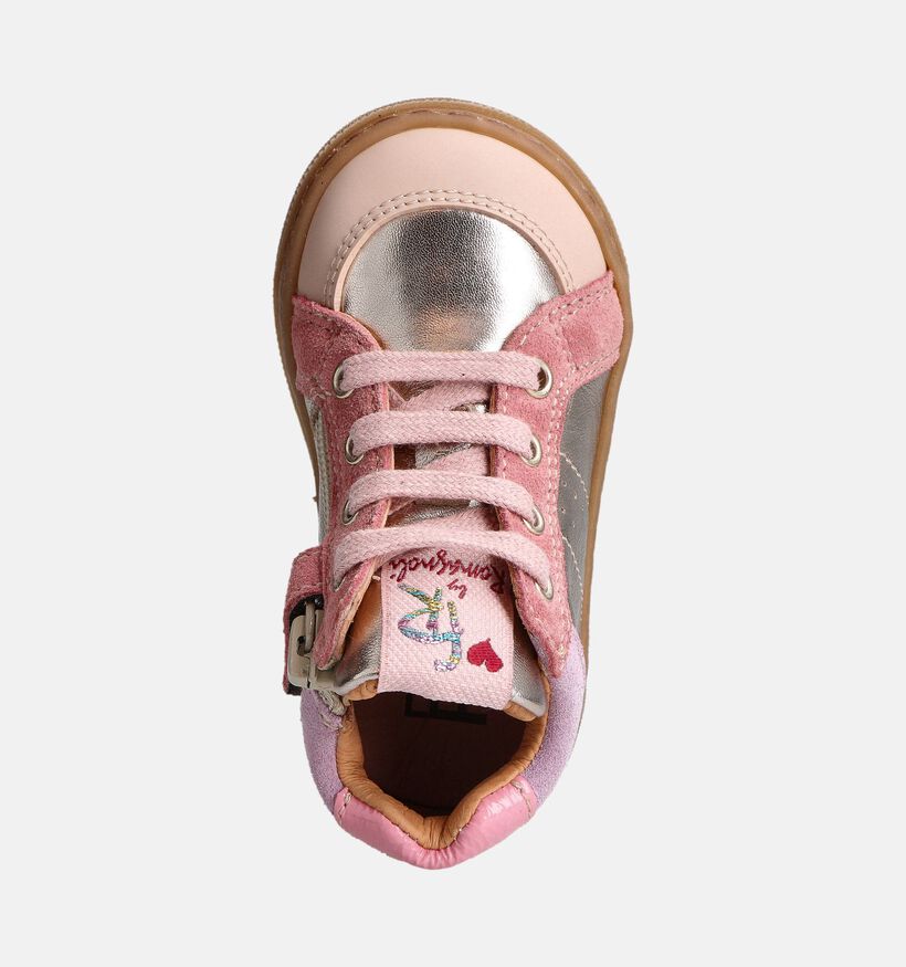 FR by Romagnoli Chaussures bébé en Rose/Or pour filles (362376) - pour semelles orthopédiques