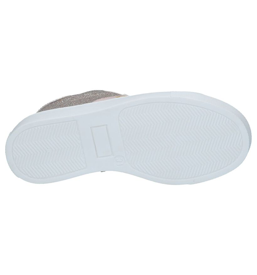 Milo & Mila Baskets basses en Or rose en simili cuir (242336)
