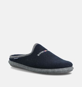 River Woods Pantoffels Blauw/Grijs