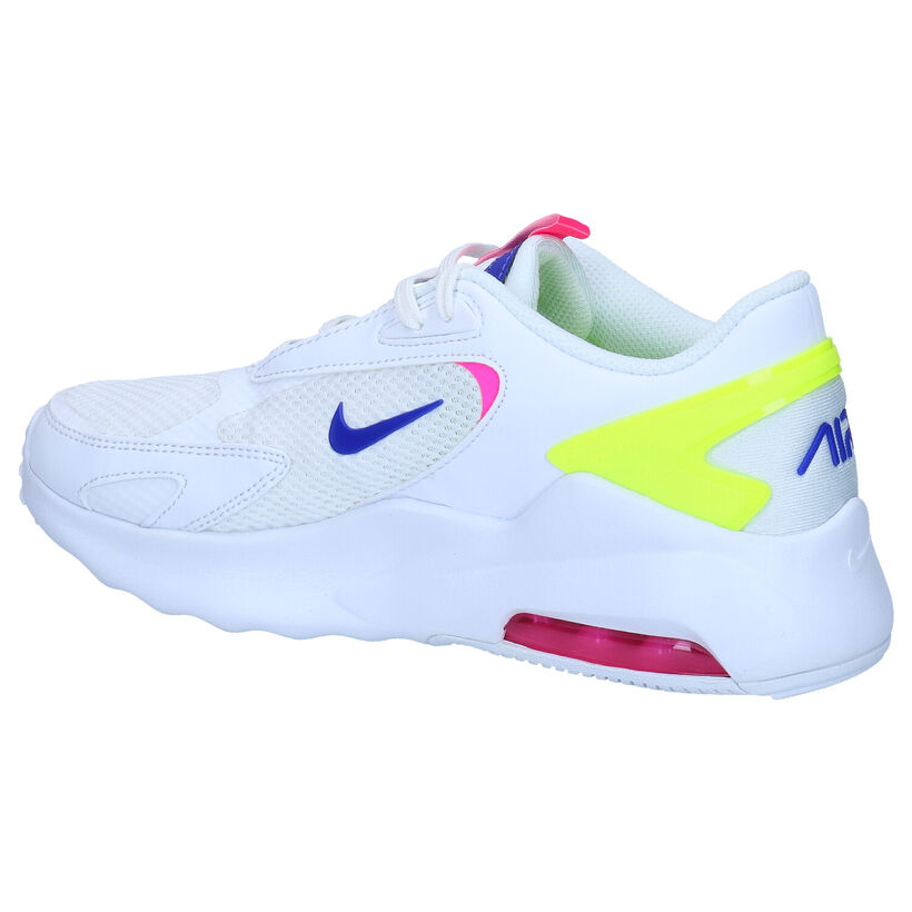 Nike Air Max Bolt Baskets en Blanc en simili cuir (284565)