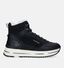 Mustang Zwarte Hoge sneakers voor dames (331727)