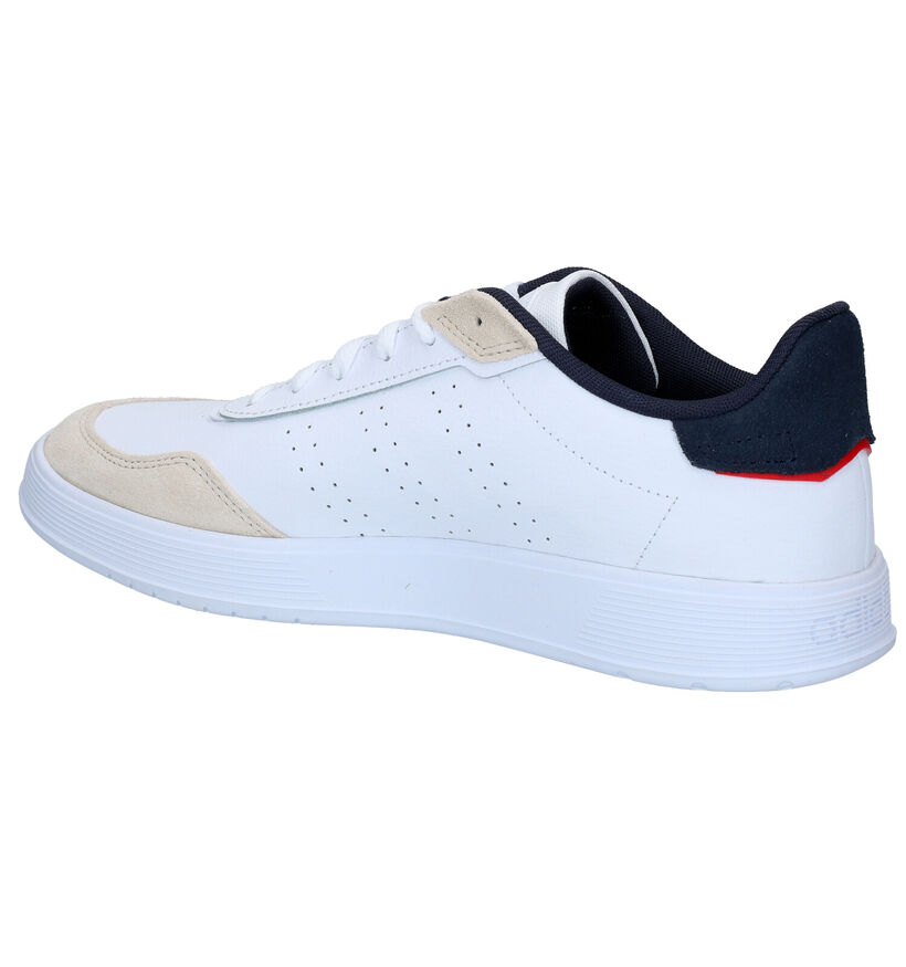 adidas Courtphase Baskets en Blanc en cuir (284830)