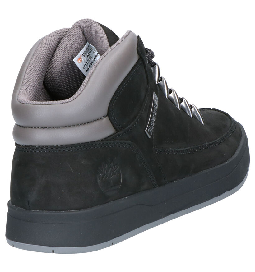 Timberland Davis Square Hiker Bottines en Noir en nubuck (278929)