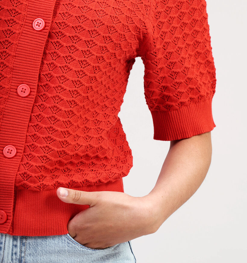 Vila vivua Rode Cardigan voor dames (361394)