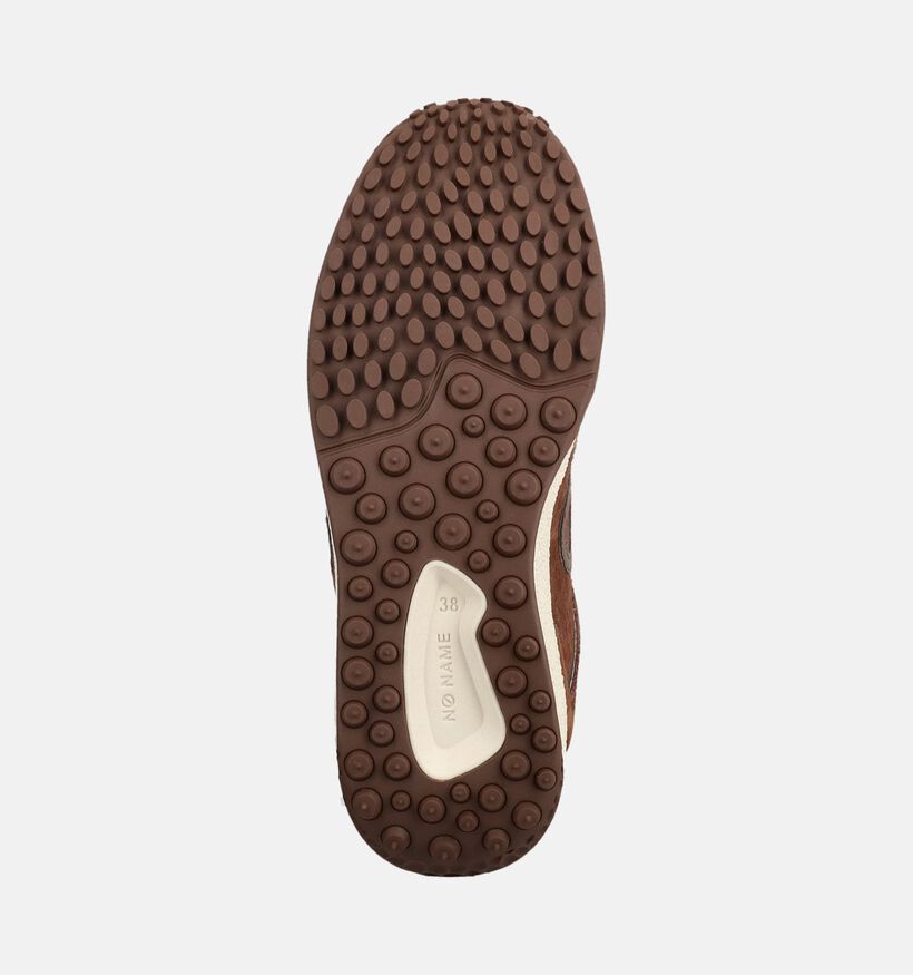 No Name Kate Bruine Sneakers voor dames (380992) - geschikt voor steunzolen
