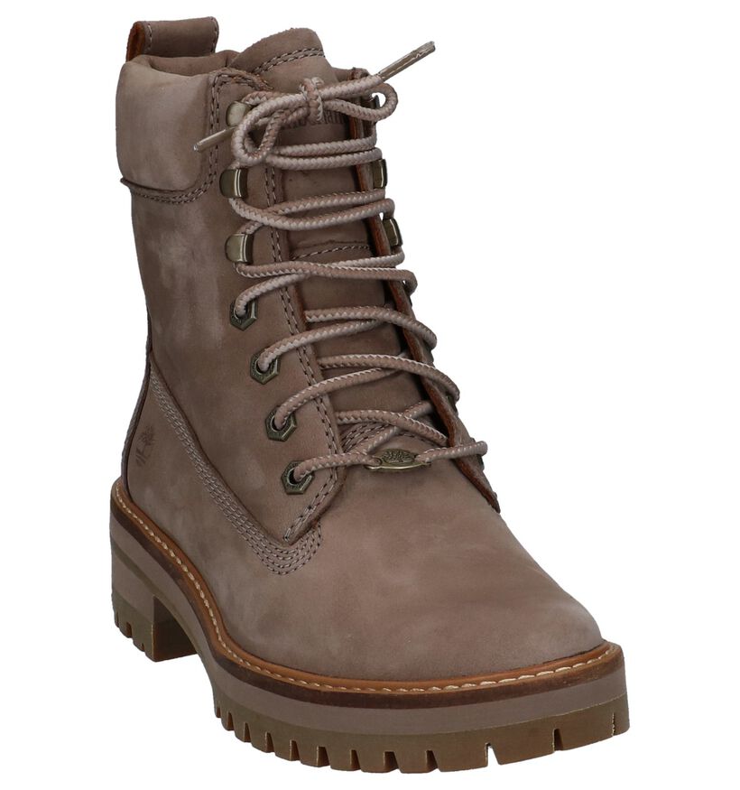 Cognac Boots Timberland Courmayeur Valley in nubuck (222502)