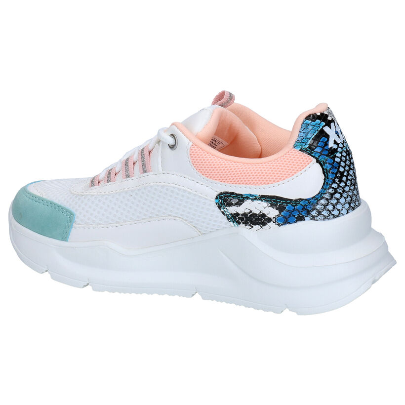 Xti Witte Sneakers in stof (281194)