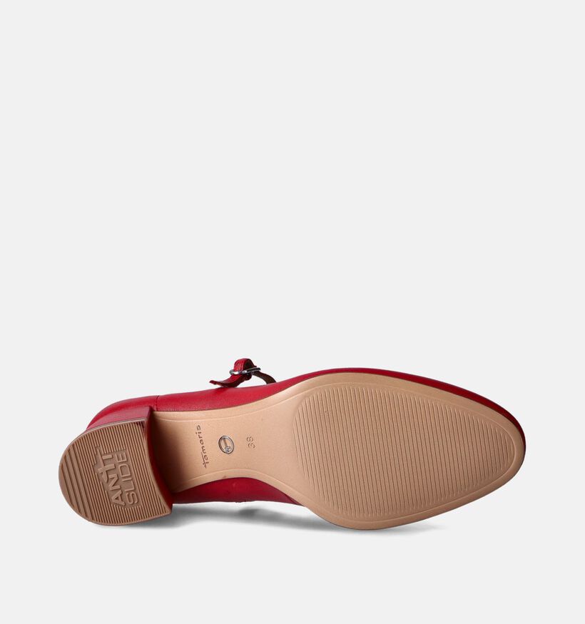 Tamaris Rode Pumps met Riempje voor dames (351559)