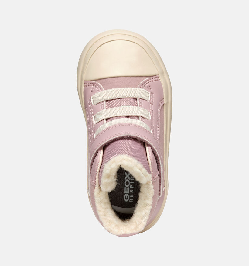 Geox Gisli Chaussures hautes en Rose pour filles (345936) - pour semelles orthopédiques