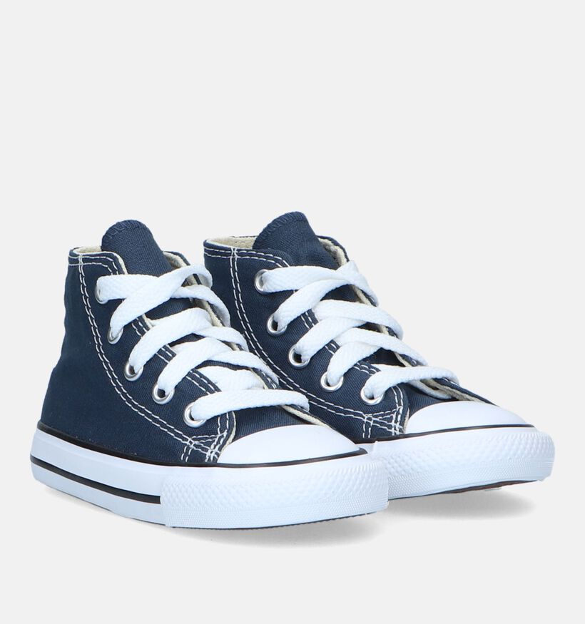 Converse Chuck Taylor AS Baskets en Bleu pour filles, garçons (328157)