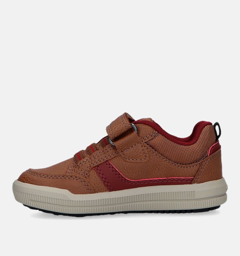 Geox Arzach Cognac Sneakers voor jongens (330061) - geschikt voor steunzolen