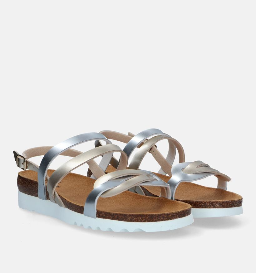 Scholl Sofia Zilveren Sandalen voor dames (336721)