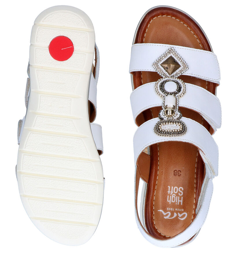 Ara Kreta Zilveren Sandalen in leer (288975)
