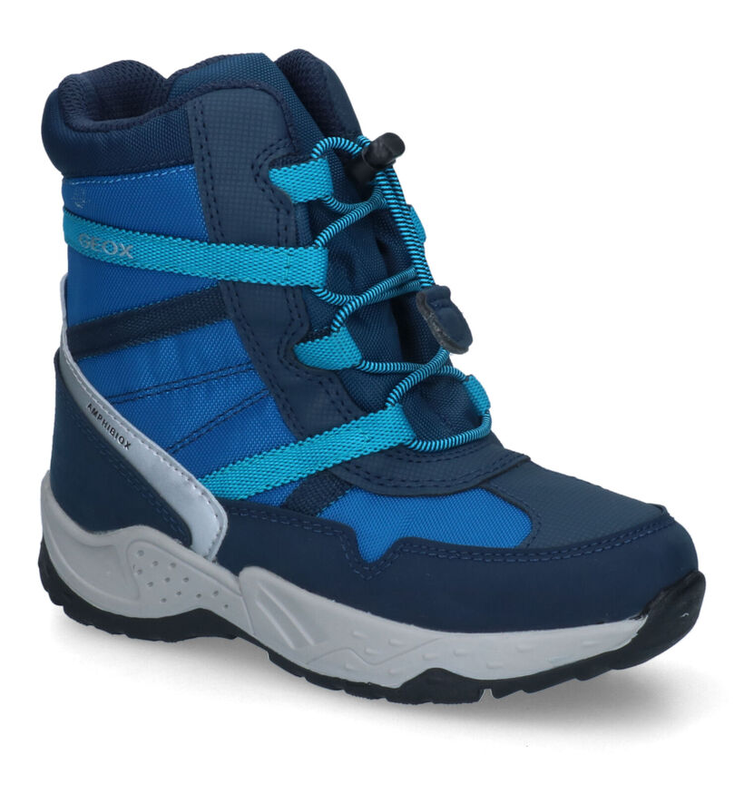 Geox Sentiero Blauwe Snowboots voor jongens (317626) - geschikt voor steunzolen