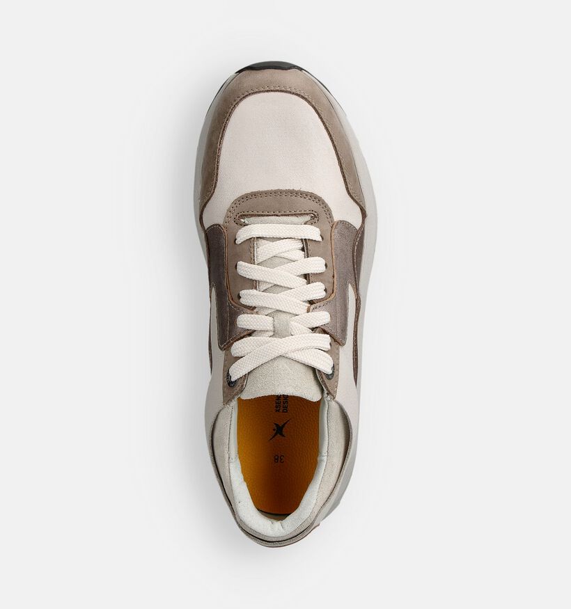 Xsensible Golden Gate Beige Sneakers voor dames (363594) - geschikt voor steunzolen
