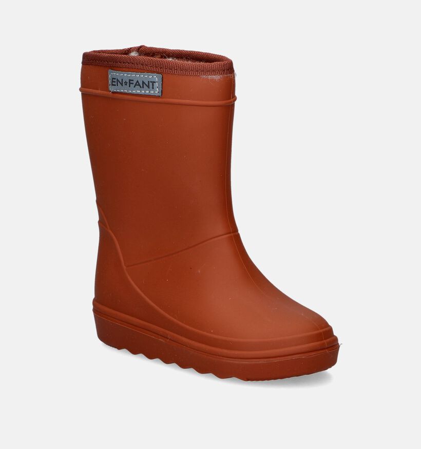 En Fant Bottes de pluie en Cognac pour filles, garçons (346795)