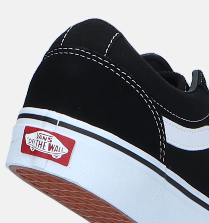 Vans Ward Baskets de skate en Noir pour femmes (328035)