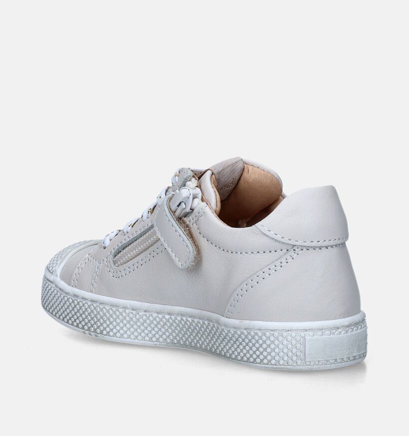 Lunella Beige Sneakers voor meisjes (355371) - geschikt voor steunzolen