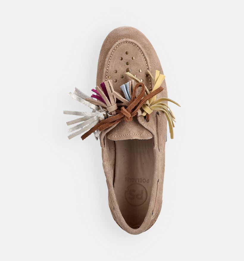 PS Poelman Vita Tassels Beige Bootschoenen voor dames (378666)
