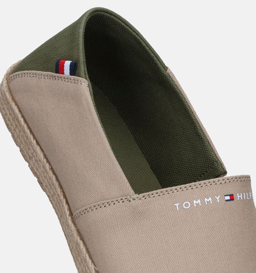 Tommy Hilfiger TH Espadrille Core Textile Beige Instappers voor heren (336688) - geschikt voor steunzolen