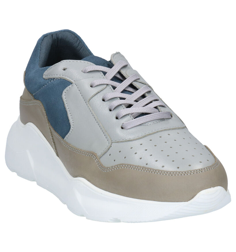 Jack & Jones Munki Witte Sneakers in leer (256069)