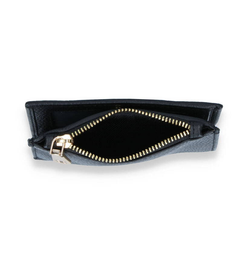 Crinkles Zwarte Ritsportemonnee voor dames (340522)