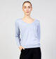 Vero Moda Blaze Glitter Pull en Bleu pour femmes (367138)