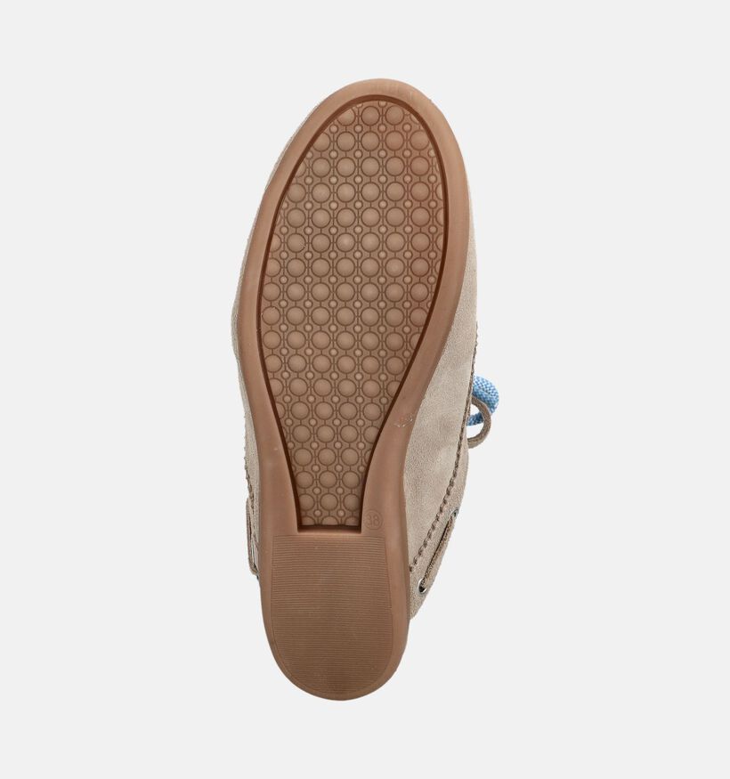 Shoecolate Beige Slippers voor dames (384042)