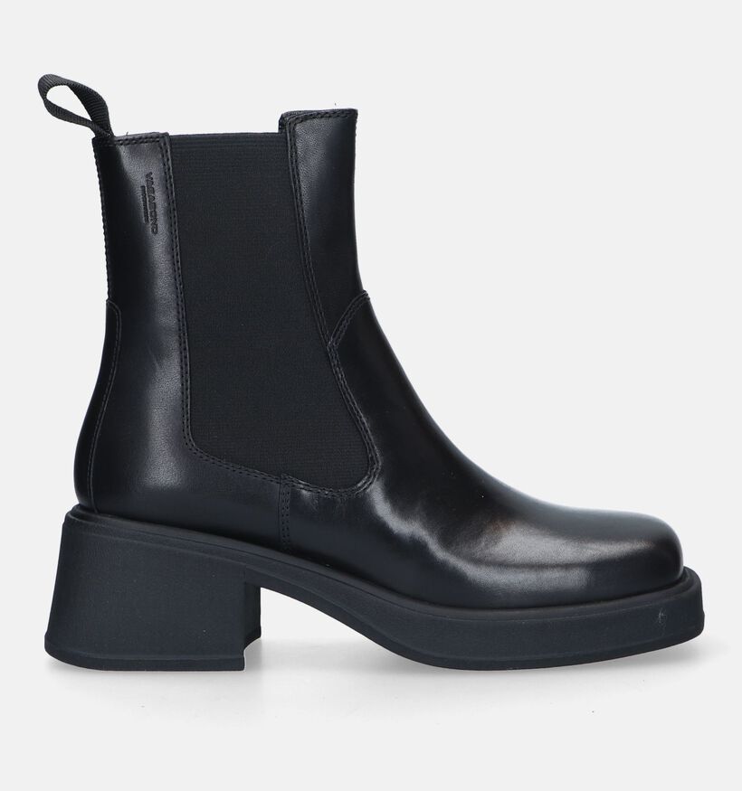 Vagabond Dorah Bottines avec talon carr&eacute; en Noir pour femmes (328710)