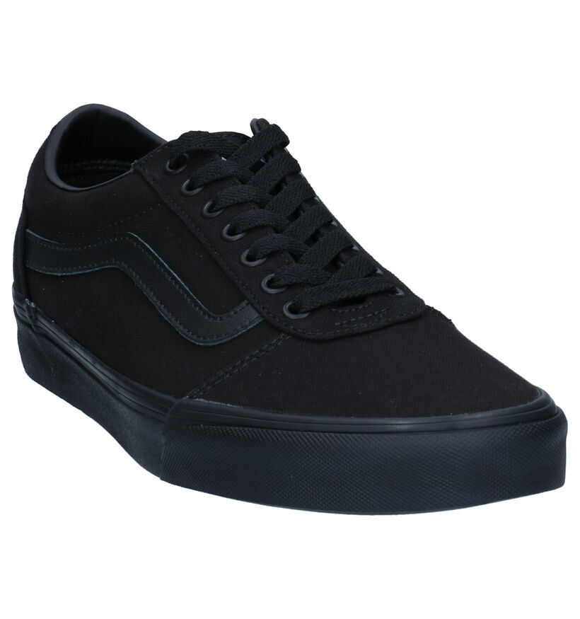 Vans Ward Baskets de skate en Noir pour hommes (337028)