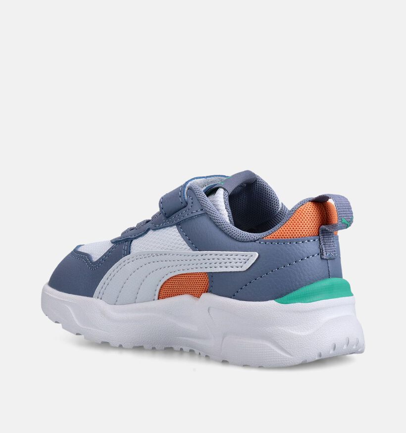 Puma Grijze Lage Sneakers voor meisjes, jongens (366658) - geschikt voor steunzolen