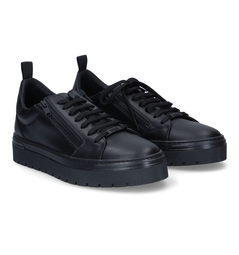 Antony Morato Zwarte Veterschoenen in leer (315643)