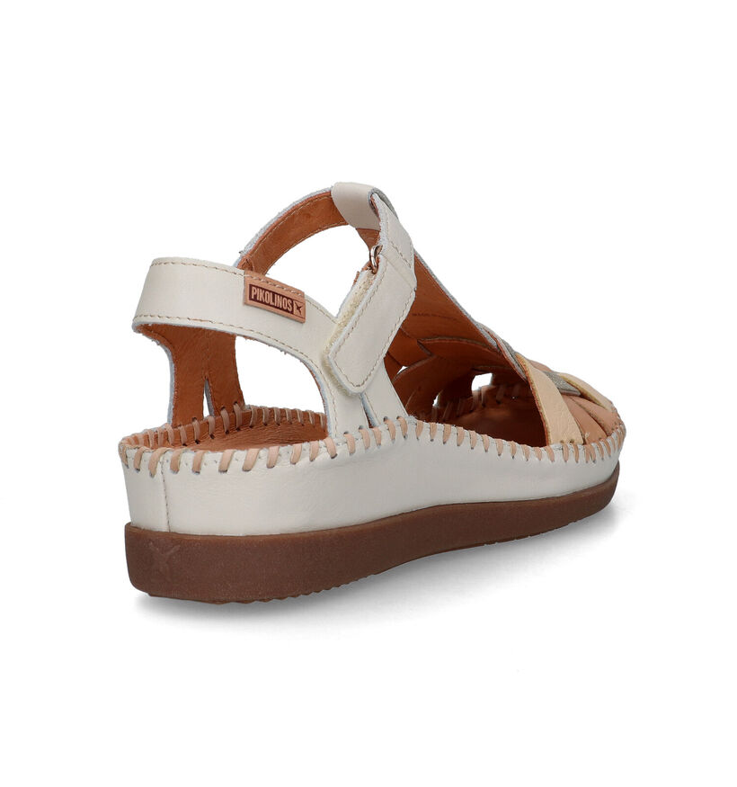 Pikolinos Cadaques Ecru Sandalen voor dames (323311)