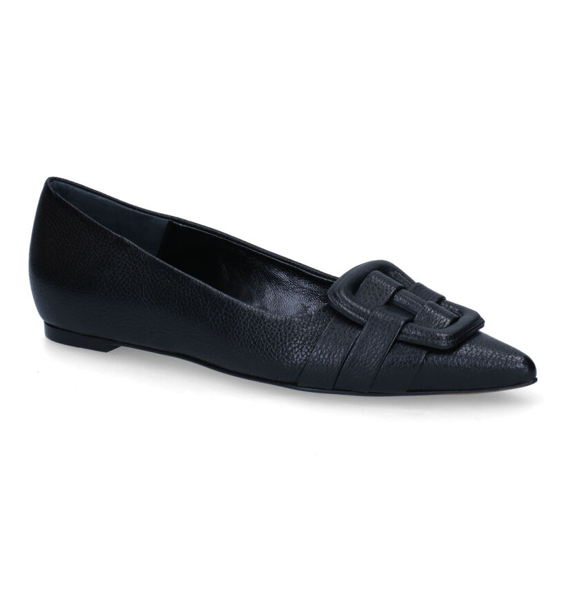 Zinda Loafers en Noir en cuir (310712)