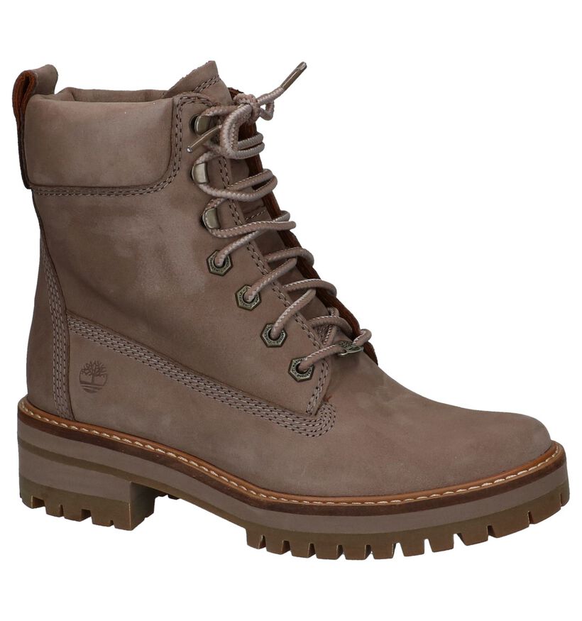 Cognac Boots Timberland Courmayeur Valley in nubuck (222502)