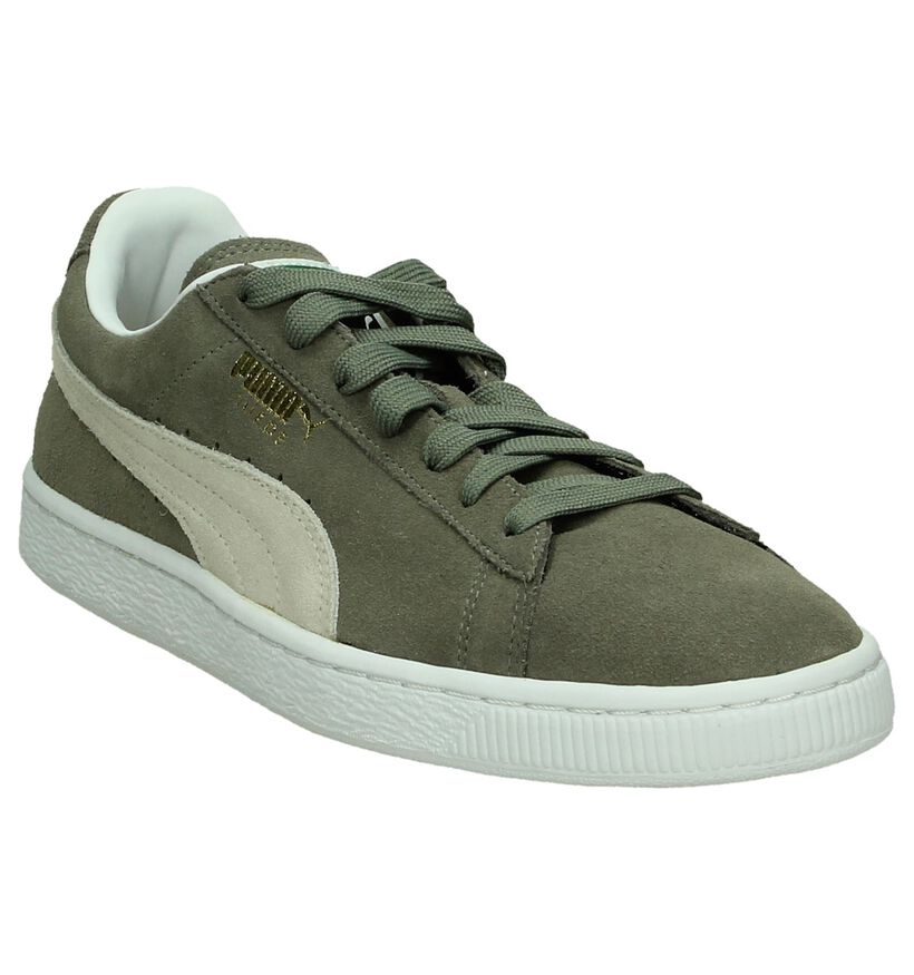 Zwarte Sneakers Puma Suede Classic in daim (199497)