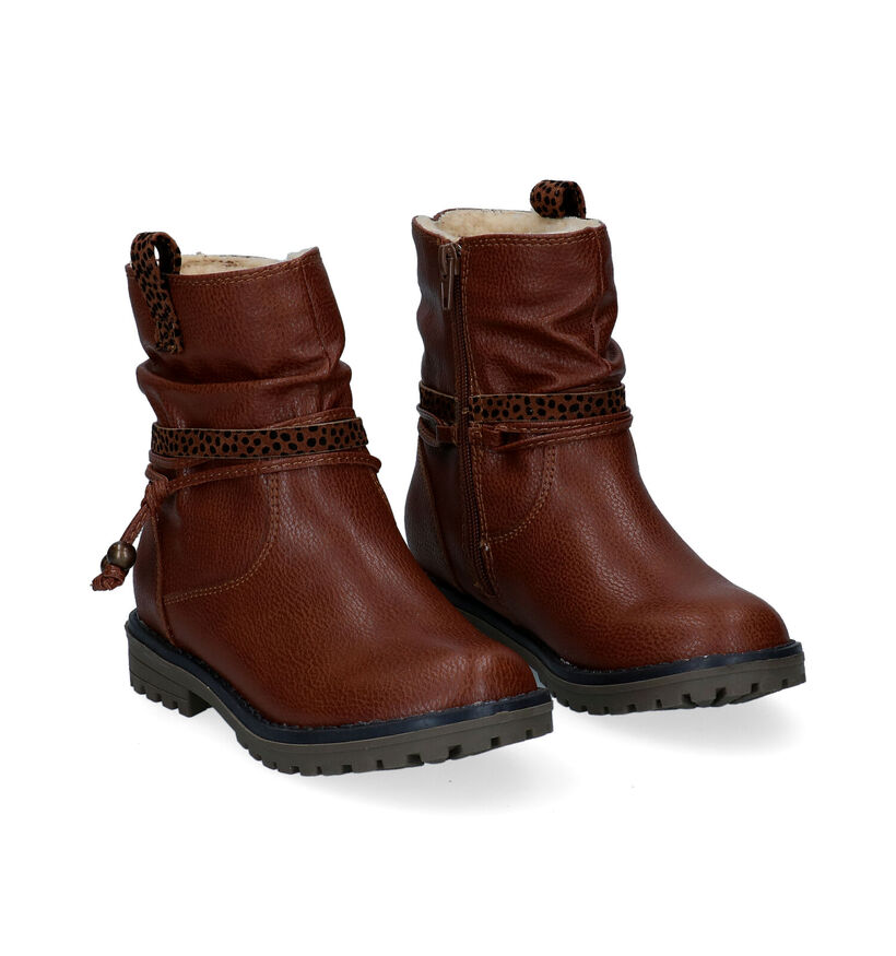 Sprox Bottes courtes en Cognac pour filles (297208)