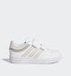 adidas Hoops 4.0 Witte Sneakers voor jongens, meisjes (362465)