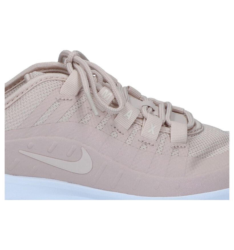 Nike Air Max Baskets basses en Rose clair en textile (233458)