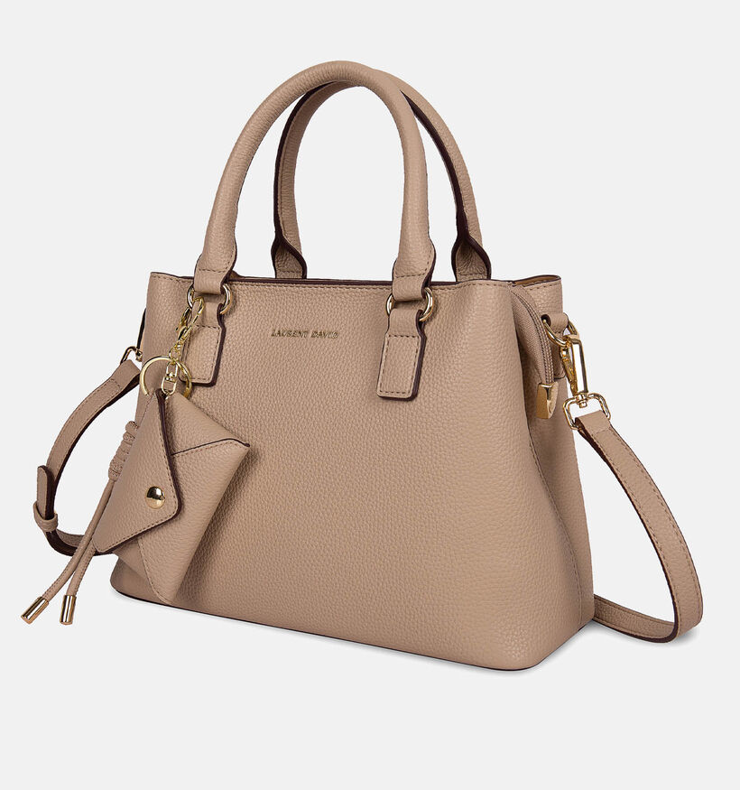 Laurent David Beige Handtas voor dames (374000)